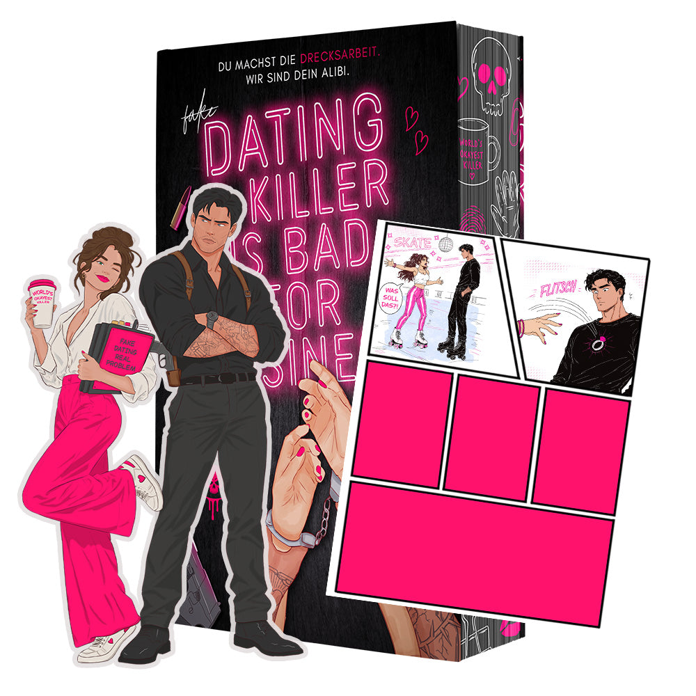 Dating a Killer is bad for Business | Special Edition Klappenbroschur | mit Graphic Scene | Dark Romcom